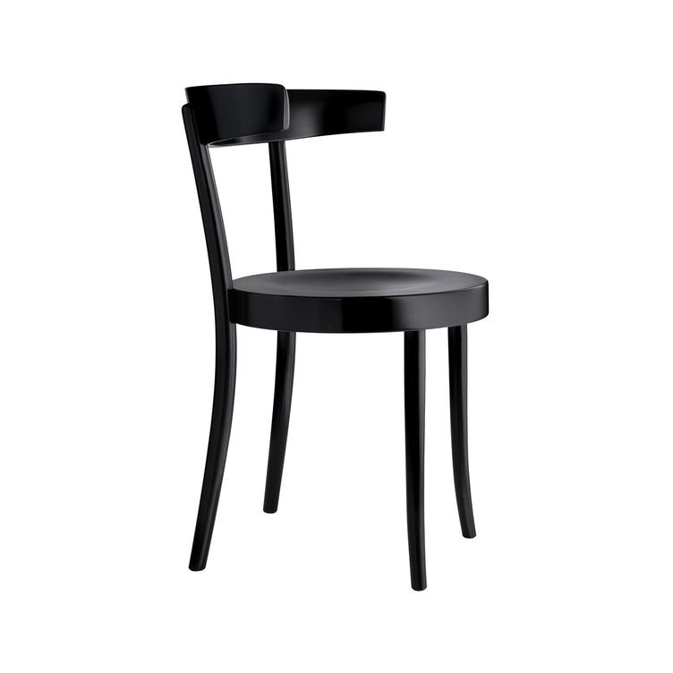 Sélectionnez la chaise 1-370/376 de horgenglarus | Assise en contreplaqué moulé ou tissage Jonc