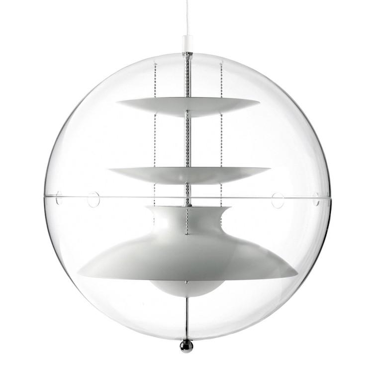 Lampada a sospensione Panto di Verner Panton per Verpan