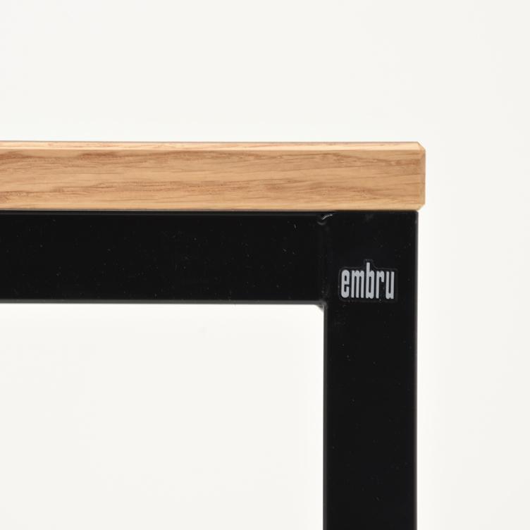 H100 Tisch | Tischplatte HPL 80 - 240 cm, Embru, Werkentwurf , Tisch, Wohnmöbel