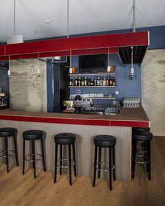 omega 11–853 Barhocker von horgenglarus, horgenglarus, Werkentwurf , Hocker, Wohnmöbel