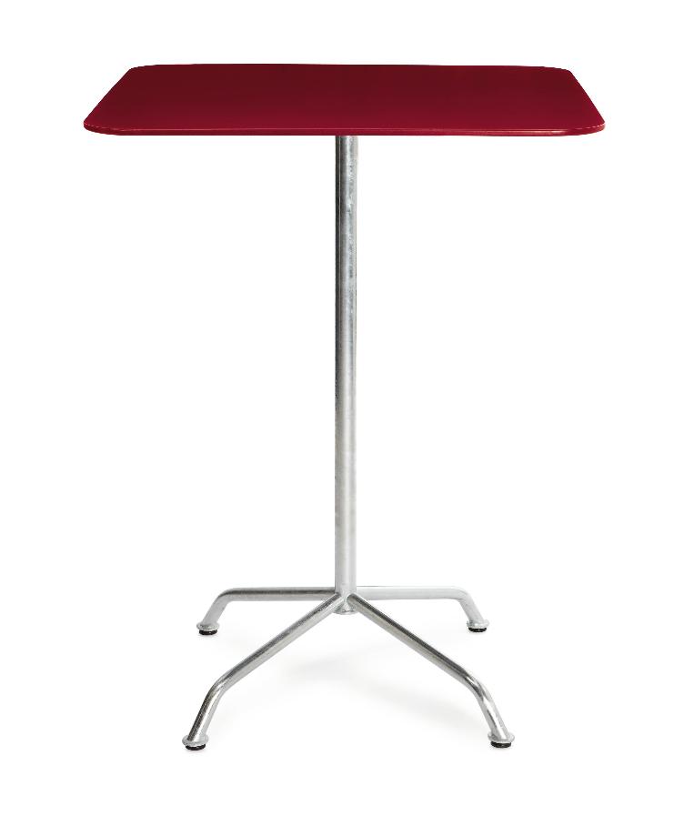 Haefeli Gartenstehtisch von Embru | quadratisch 80 x 80 x 105 cm, Embru, Werksentwurf, Tisch, Gartenmöbel