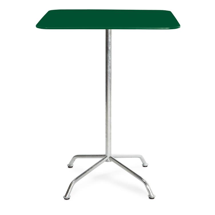 Haefeli Gartenstehtisch von Embru | quadratisch 80 x 80 x 105 cm, Embru, Werksentwurf, Tisch, Gartenmöbel