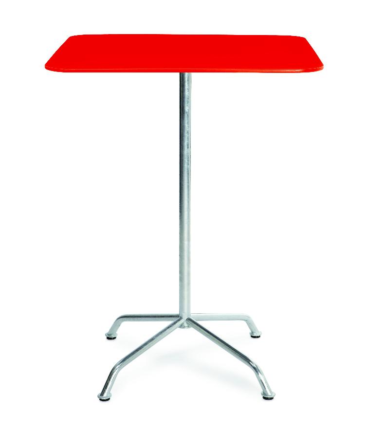 Haefeli Gartenstehtisch von Embru | quadratisch 80 x 80 x 105 cm, Embru, Werksentwurf, Tisch, Gartenmöbel