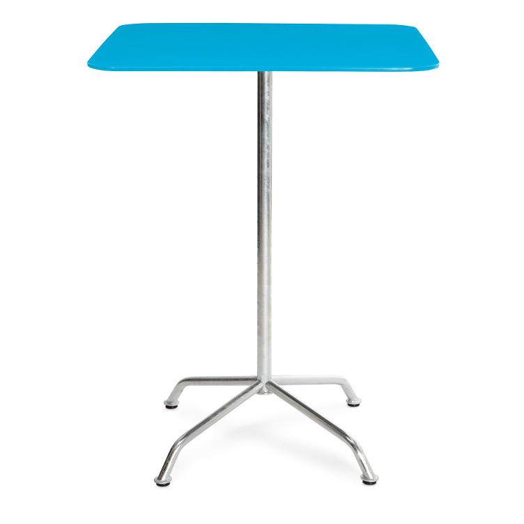 Haefeli Gartenstehtisch von Embru | quadratisch 80 x 80 x 105 cm, Embru, Werksentwurf, Tisch, Gartenmöbel