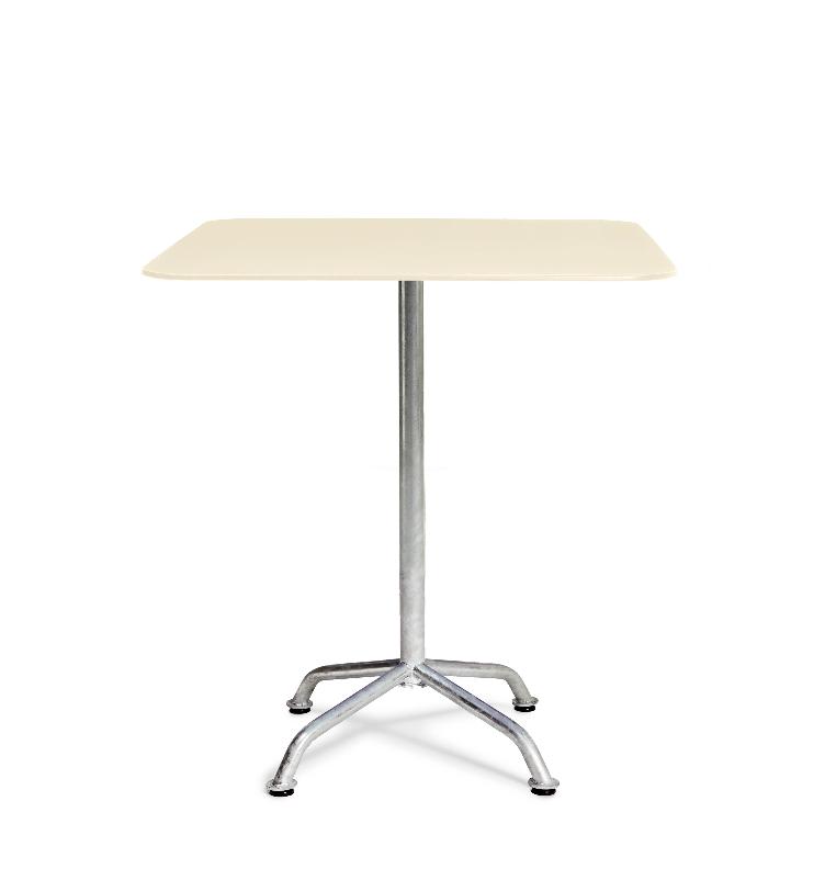 Haefeli Gartentisch von Embru | quadratisch 65 x 65 / 80 x 80 cm, Embru, Max Ernst Haefeli, Tisch, Gartenmöbel