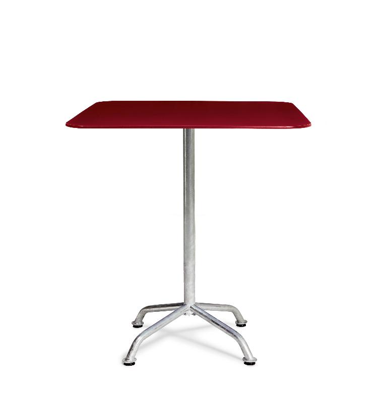 Haefeli Gartentisch von Embru | quadratisch 65 x 65 / 80 x 80 cm, Embru, Max Ernst Haefeli, Tisch, Gartenmöbel