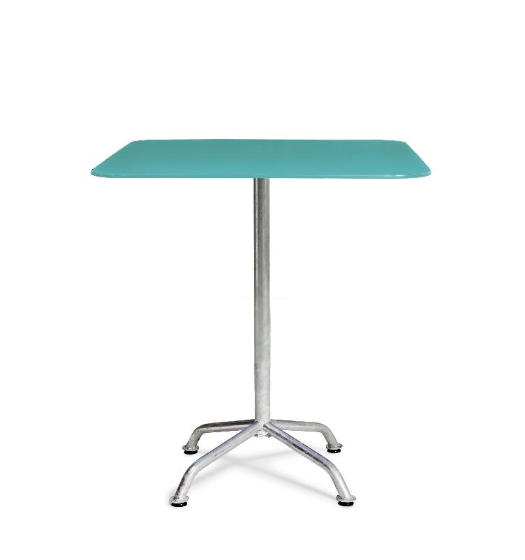 Haefeli Gartentisch von Embru | quadratisch 65 x 65 / 80 x 80 cm, Embru, Max Ernst Haefeli, Tisch, Gartenmöbel