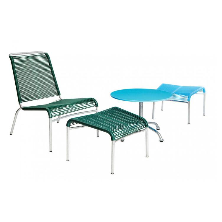 Altorfer Lounge Sessel von Embru | Spaghetti Gartensessel ohne Armlehne - 1