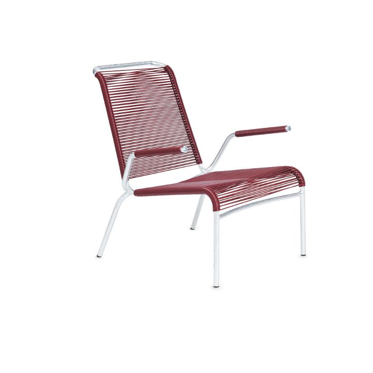 Altorfer Lounge Sessel von Embru | Spaghetti Gartensessel mit Armlehnen, Embru, Werkentwurf , Lounge, Gartenmöbel, Sessel, Gartenmöbel
