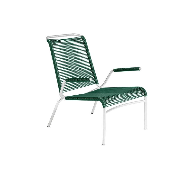 Altorfer Lounge Sessel von Embru | Spaghetti Gartensessel mit Armlehnen, Embru, Werkentwurf , Lounge, Gartenmöbel, Sessel, Gartenmöbel