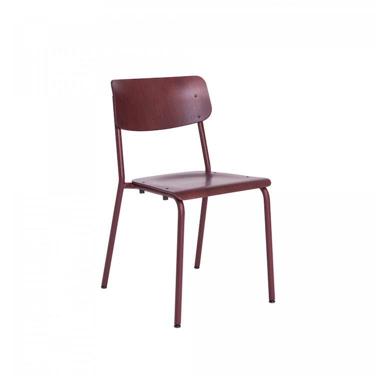 Hassenpflug Stuhl von Embru | Bauhaus-Edition in grün, grau oder rot - 1