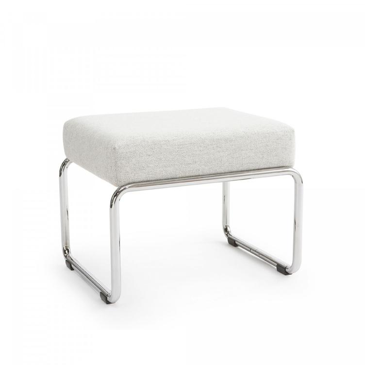 Moser Hocker von Embru | Gestell glanzverchromt, Embru, Werner Max Moser, Hocker, Wohnmöbel