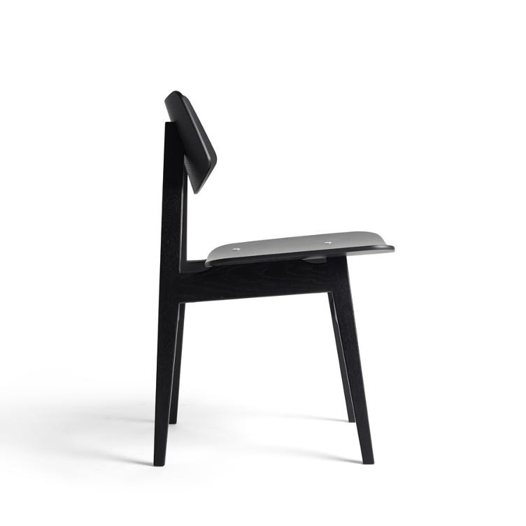 1960 Wood Chair von Rex Kralj, Rex Kralj, Werkentwurf , Stuhl, Wohnmöbel