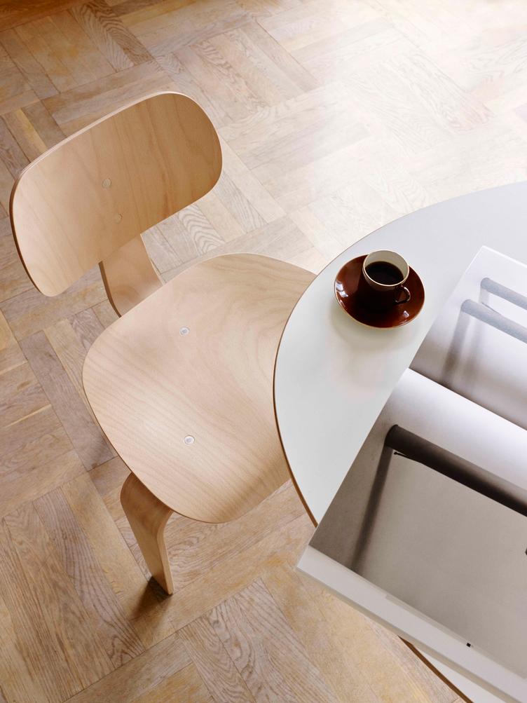 SE 42 3-Bein-Stuhl von Egon Eiermann für Wilde + Spieth, Wilde + Spieth, Egon Eiermann, Stuhl, Wohnmöbel