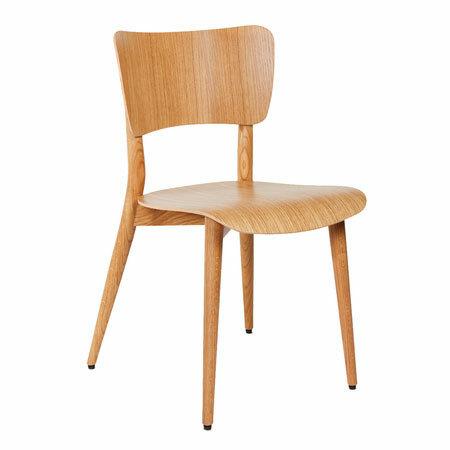 Cross-frame chair by Max Bill | Beech, oak and walnut