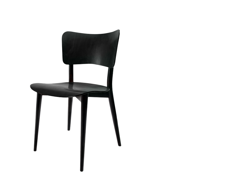 Kreuzzargenstuhl von Max Bill | Buche, Eiche und Nussbaum, wb form, Max Bill, Stuhl, Wohnmöbel