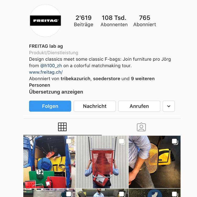 H100 - Freitag Instagram Takeover