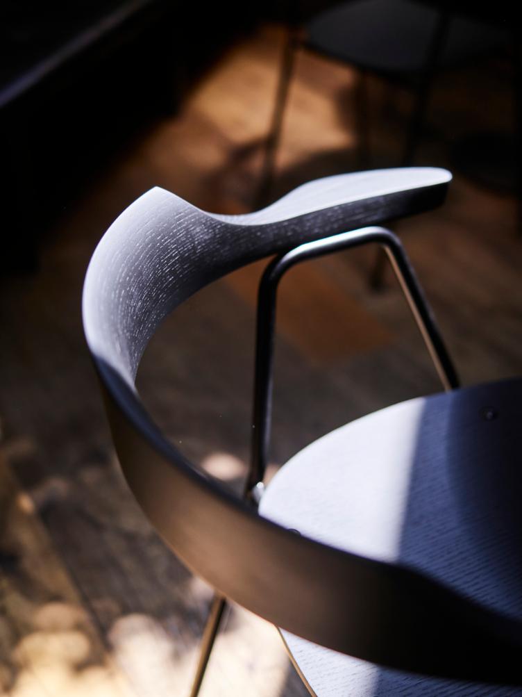 4455 Chair von Niko Kralj für Rex Kralj, Rex Kralj, Niko Kralj, Stuhl, Wohnmöbel
