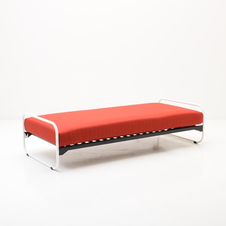 Roth Bett | H100 Spezialedition, Embru, Alfred Roth, Bett + Liege, Wohnmöbel