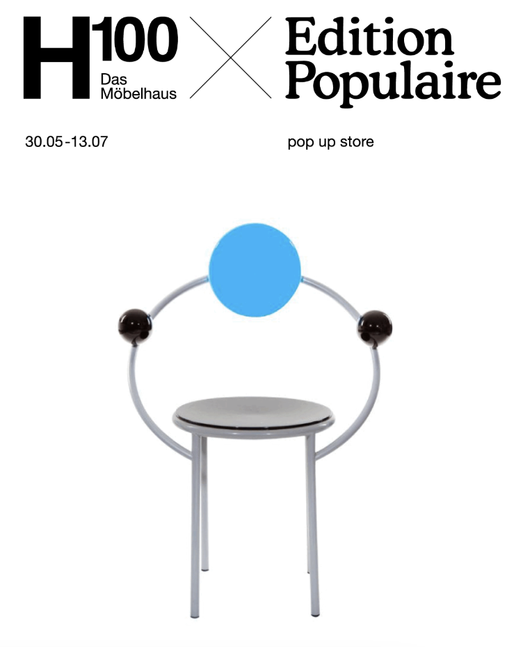 H100 X Edition Populaire Pop Up: 30.05.-13.07.2024