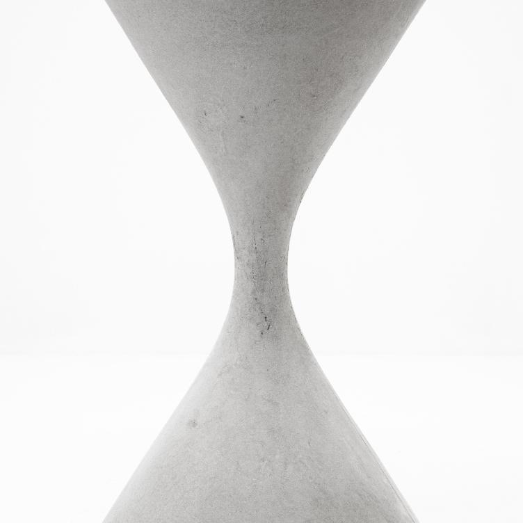 Spindel Pflanzentopf von Eternit, Eternit, Blumentopf + Pflanzengefäss, Gartenmöbel