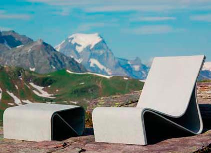 Sponeck Tisch von Eternit, Eternit, Tisch, Gartenmöbel, Lounge, Gartenmöbel