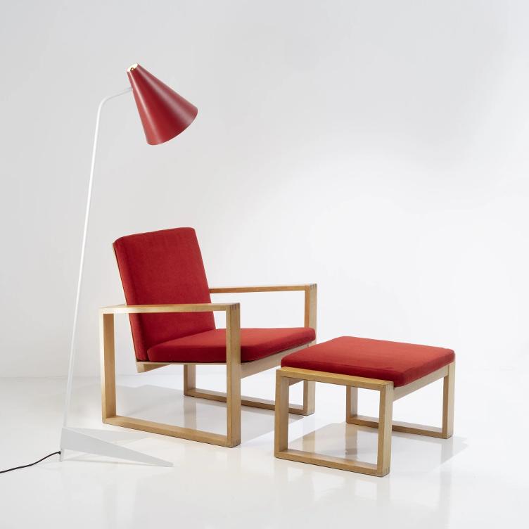 Altherr Stehlampe | Schwarz, Rot, Grün, Metall, altherrundaltherr, Werkentwurf , Stehleuchten, Leuchten