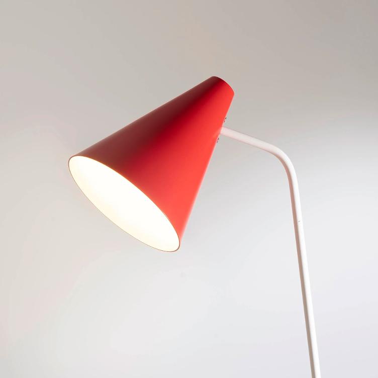 Altherr Stehlampe | Schwarz, Rot, Grün, Metall - 5