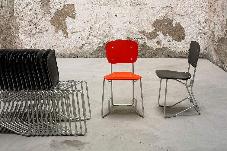 Aluflex Stuhl von Seledue, seledue, Armin Wirth, Stuhl, Wohnmöbel