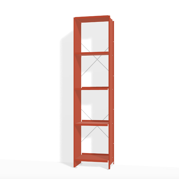 Aluminum shelf from Lehni
