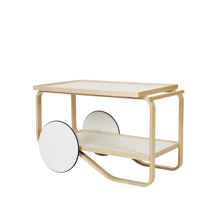 Alvar Aalto Artek Tea Trolley 901 | Diverse Farben, Artek, Alvar Aalto, Beistelltisch + Couchtisch, Wohnmöbel, Servierwagen, Wohnmöbel