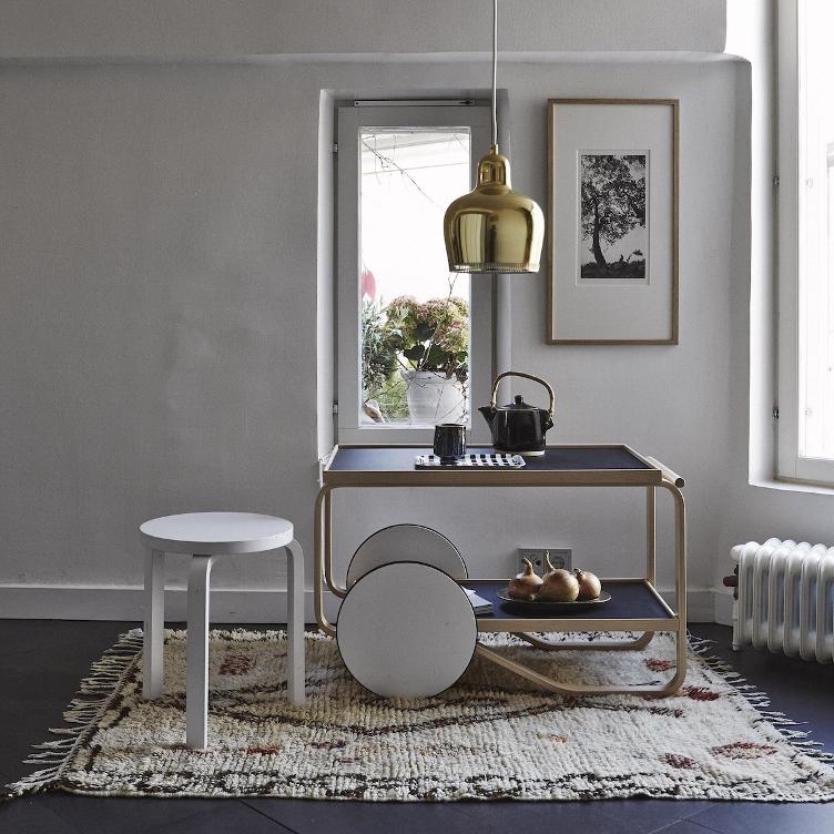 Alvar Aalto Artek Tea Trolley 901 | Diverse Farben, Artek, Alvar Aalto, Beistelltisch + Couchtisch, Wohnmöbel, Servierwagen, Wohnmöbel