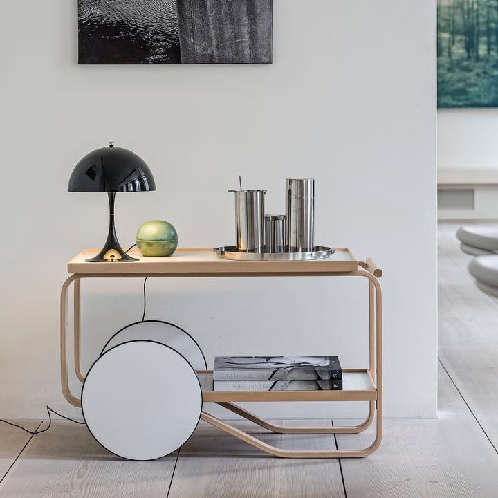 Alvar Aalto Artek Tea Trolley 901 | Diverse Farben, Artek, Alvar Aalto, Beistelltisch + Couchtisch, Wohnmöbel, Servierwagen, Wohnmöbel