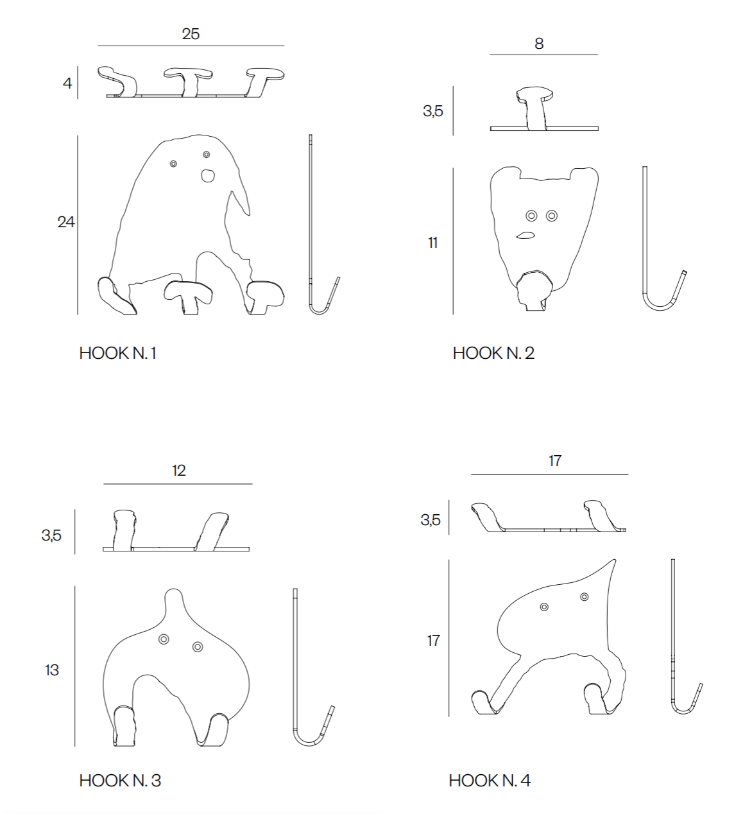 Apartmento X BD Barcelona Mutant Haken, BD Barcelona, Diverses, Wohnmöbel