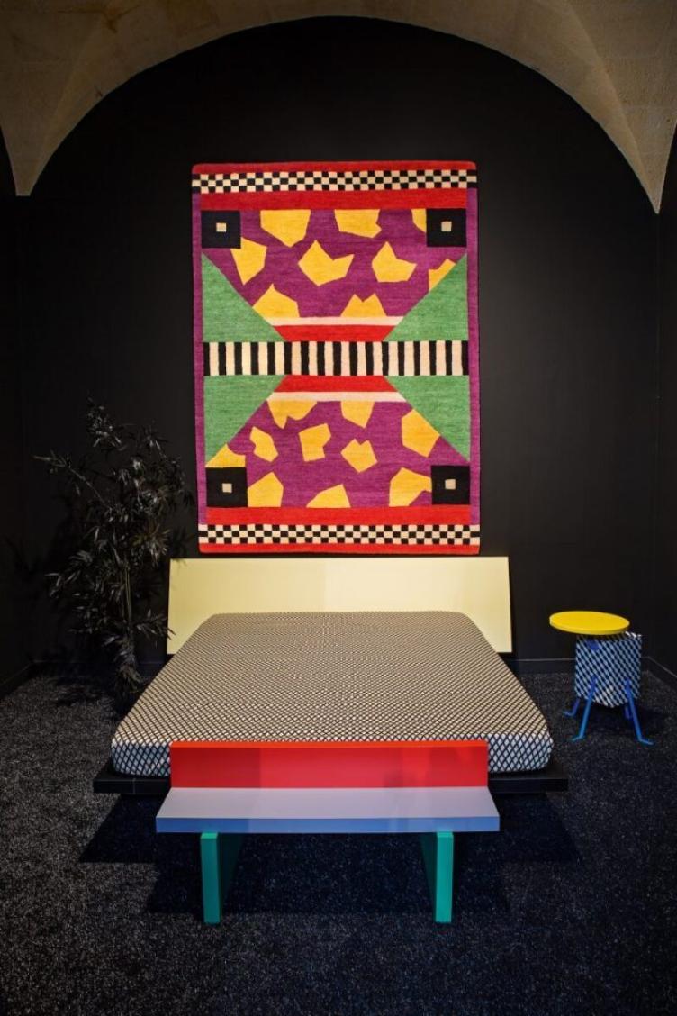 Arizona Teppich von Nathalie Du Pasquier für Memphis Milano, Memphis Milano, Nathalie Du Pasquier, Teppich, Wohnmöbel