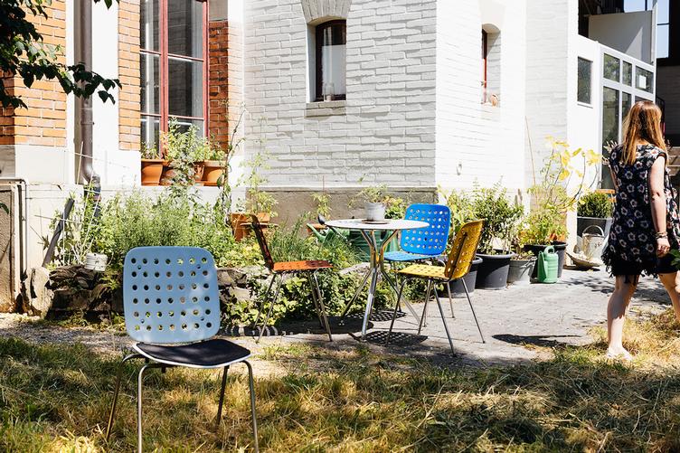 Coray Stuhl von Seledue | Gartenstuhl Alu ohne Armlehnen, seledue, Hans Coray, Stuhl, Gartenmöbel