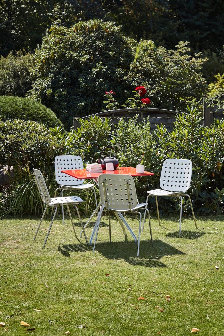 Coray Stuhl von Seledue | Gartenstuhl Alu ohne Armlehnen - 11