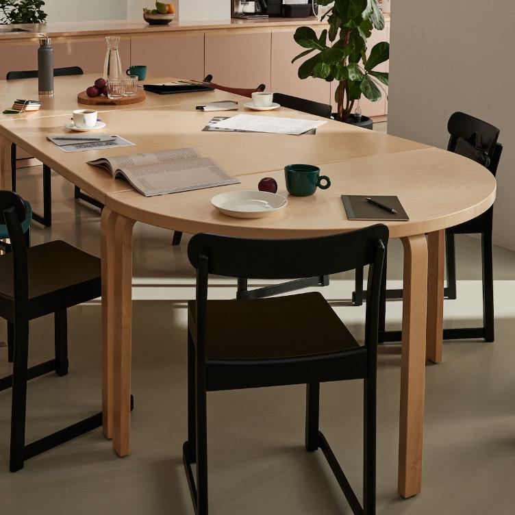 Artek Aalto Tisch 95, Artek, Alvar Aalto, Tisch, Wohnmöbel