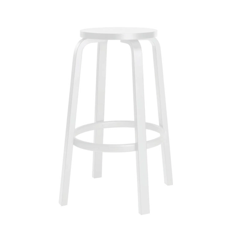 Artek Alvar Aalto Barhocker 64 | Höhe 75cm, Artek, Alvar Aalto, Hocker, Wohnmöbel