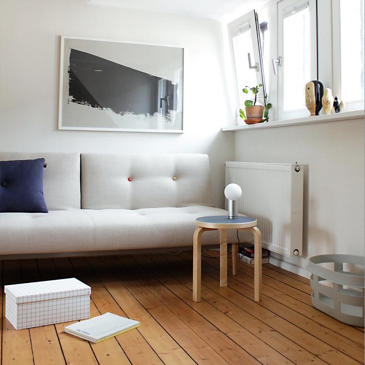 Artek Alvar Aalto Stool 60, Artek, Alvar Aalto, Hocker, Wohnmöbel