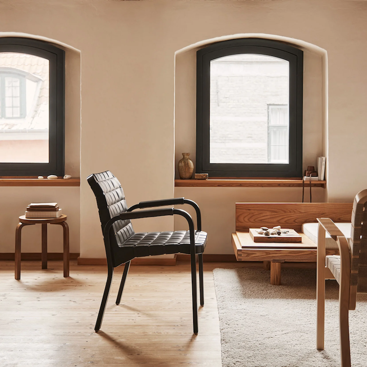 Artek Alvar Aalto Stool 60, Artek, Alvar Aalto, Hocker, Wohnmöbel