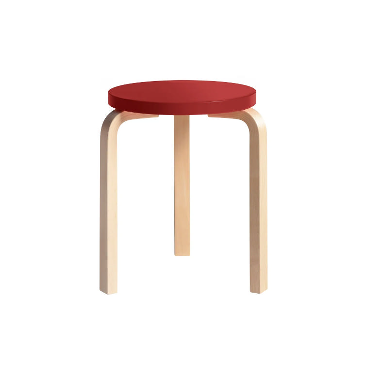 Artek Alvar Aalto Stool 60, Artek, Alvar Aalto, Hocker, Wohnmöbel