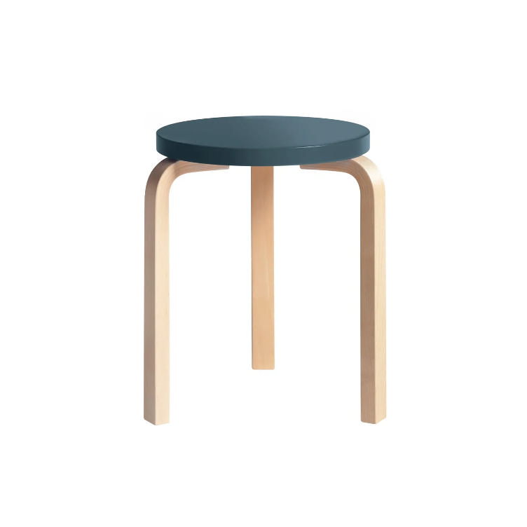 Artek Alvar Aalto Stool 60, Artek, Alvar Aalto, Hocker, Wohnmöbel