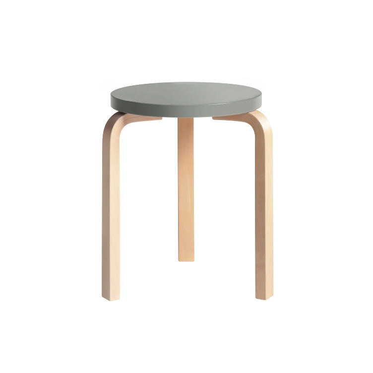 Artek Alvar Aalto Stool 60, Artek, Alvar Aalto, Hocker, Wohnmöbel