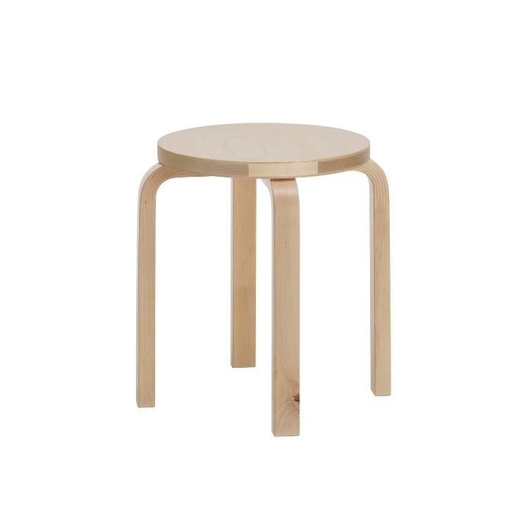 Artek Alvar Aalto Stool E60, Artek, Alvar Aalto, Hocker, Wohnmöbel