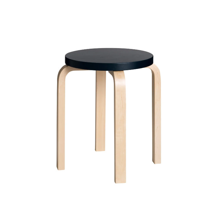 Artek Alvar Aalto Stool E60, Artek, Alvar Aalto, Hocker, Wohnmöbel