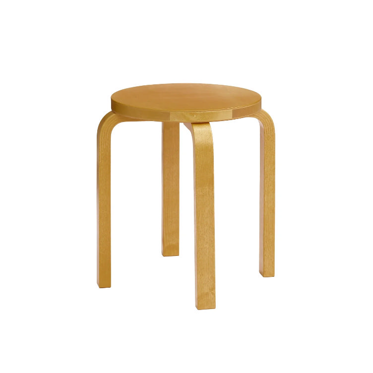 Artek Alvar Aalto Stool E60, Artek, Alvar Aalto, Hocker, Wohnmöbel