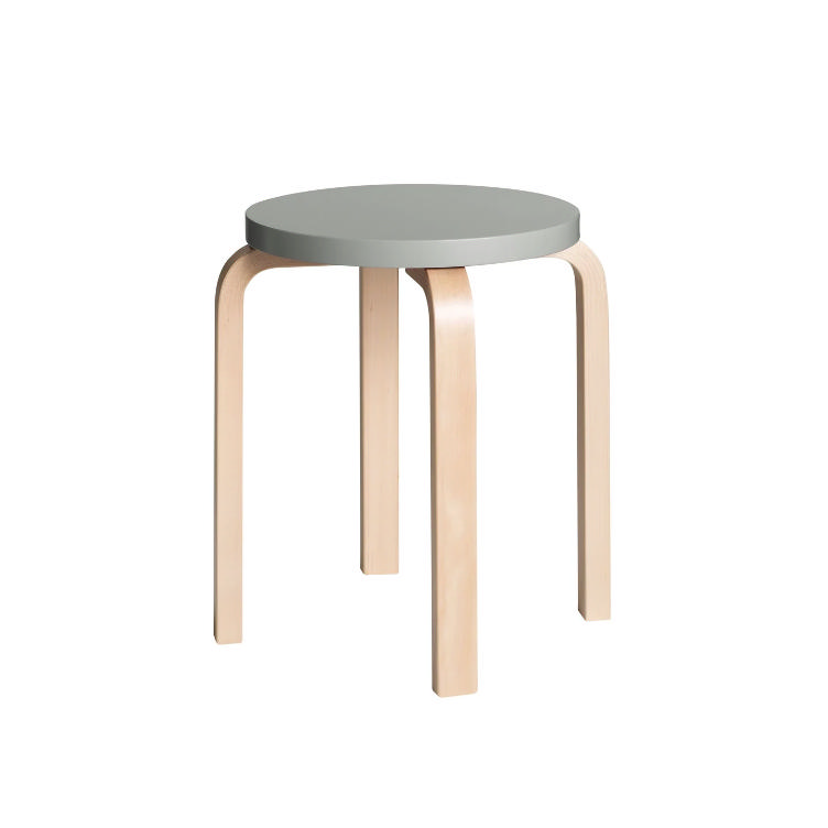Artek Alvar Aalto Stool E60, Artek, Alvar Aalto, Hocker, Wohnmöbel