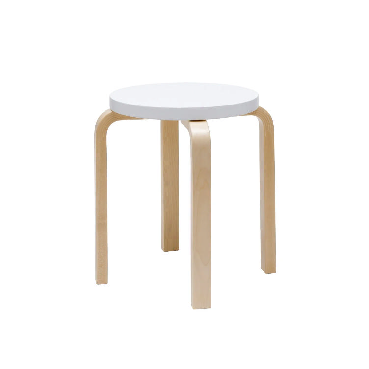 Artek Alvar Aalto Stool E60, Artek, Alvar Aalto, Hocker, Wohnmöbel