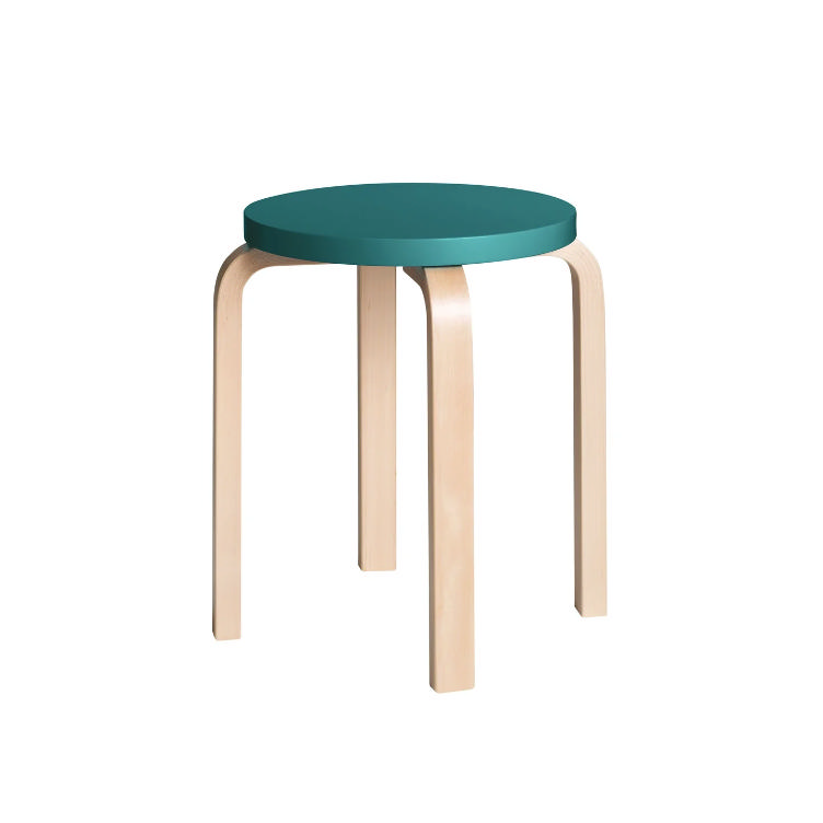 Artek Alvar Aalto Stool E60, Artek, Alvar Aalto, Hocker, Wohnmöbel